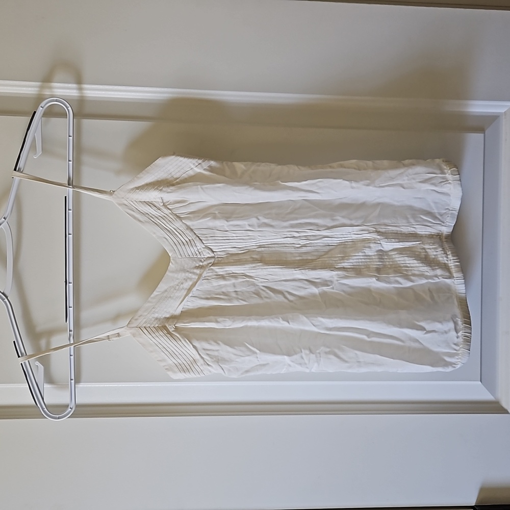 044 SO Off white tank top